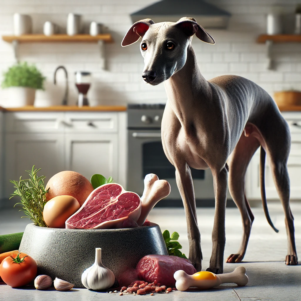 dieta barf para galgo italiano